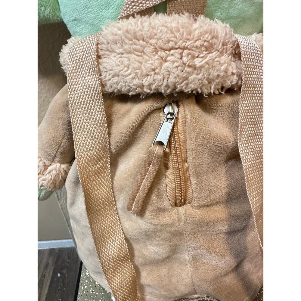 Star Wars Grogu Baby Yoda Plush Backpack – Mini Zipper Bag –‎ Kids